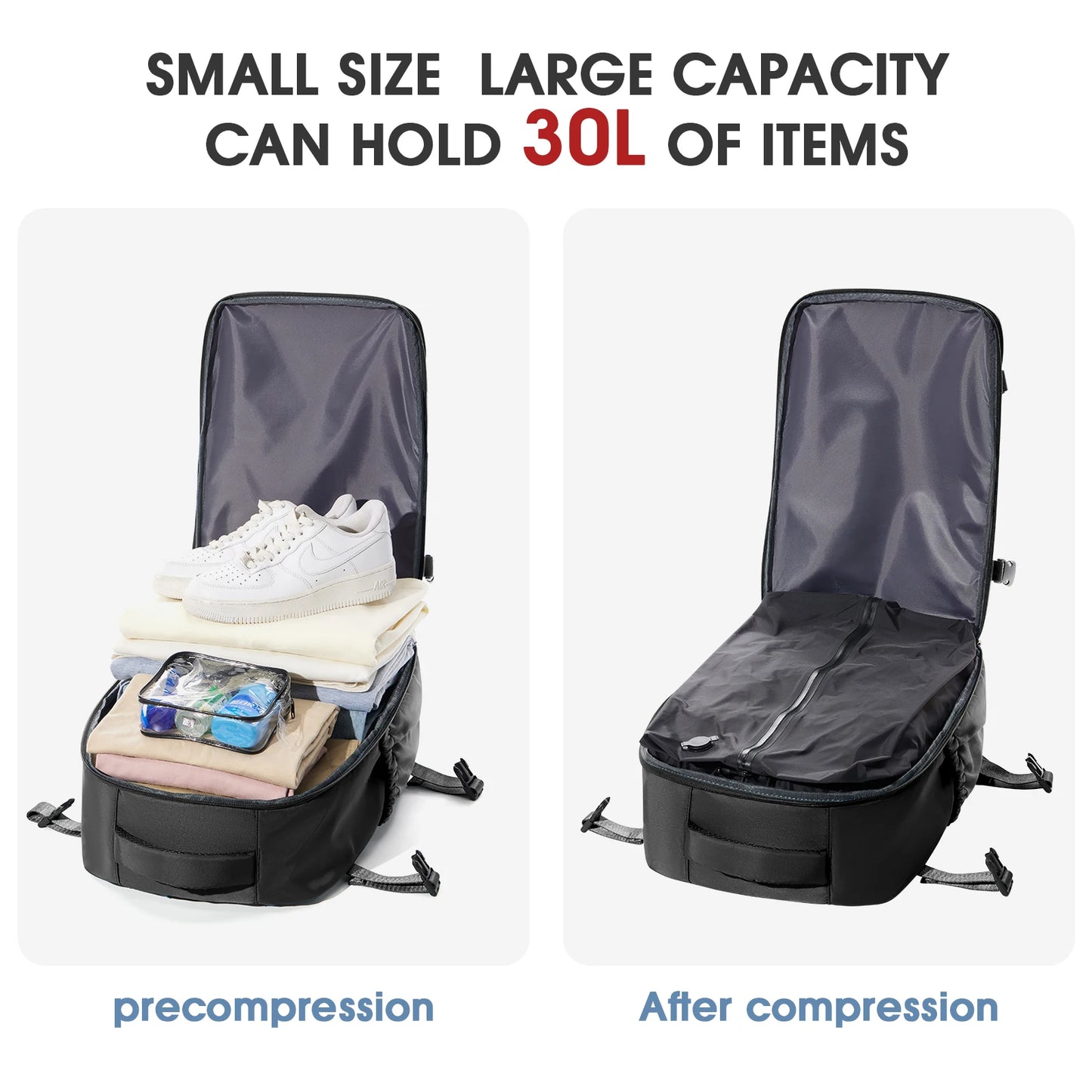 WAYFARISTA Vacuum Travel Backpack