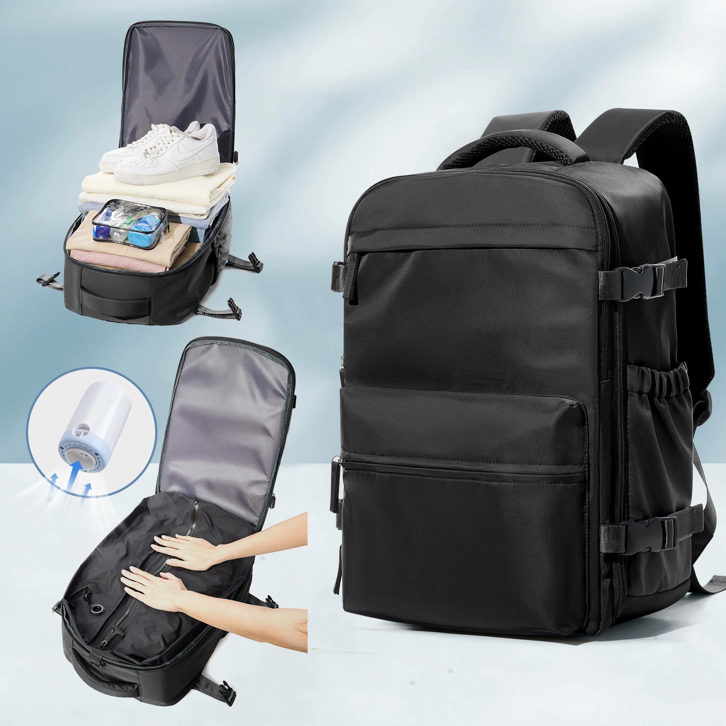 WAYFARISTA Vacuum Travel Backpack