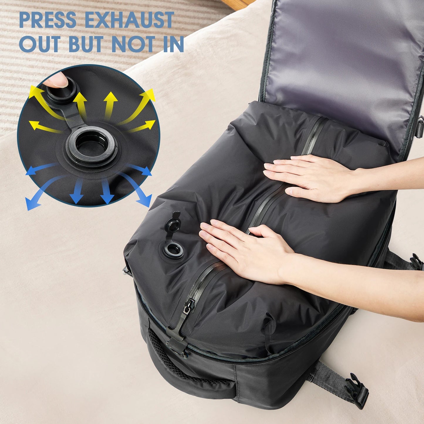 WAYFARISTA Vacuum Travel Backpack