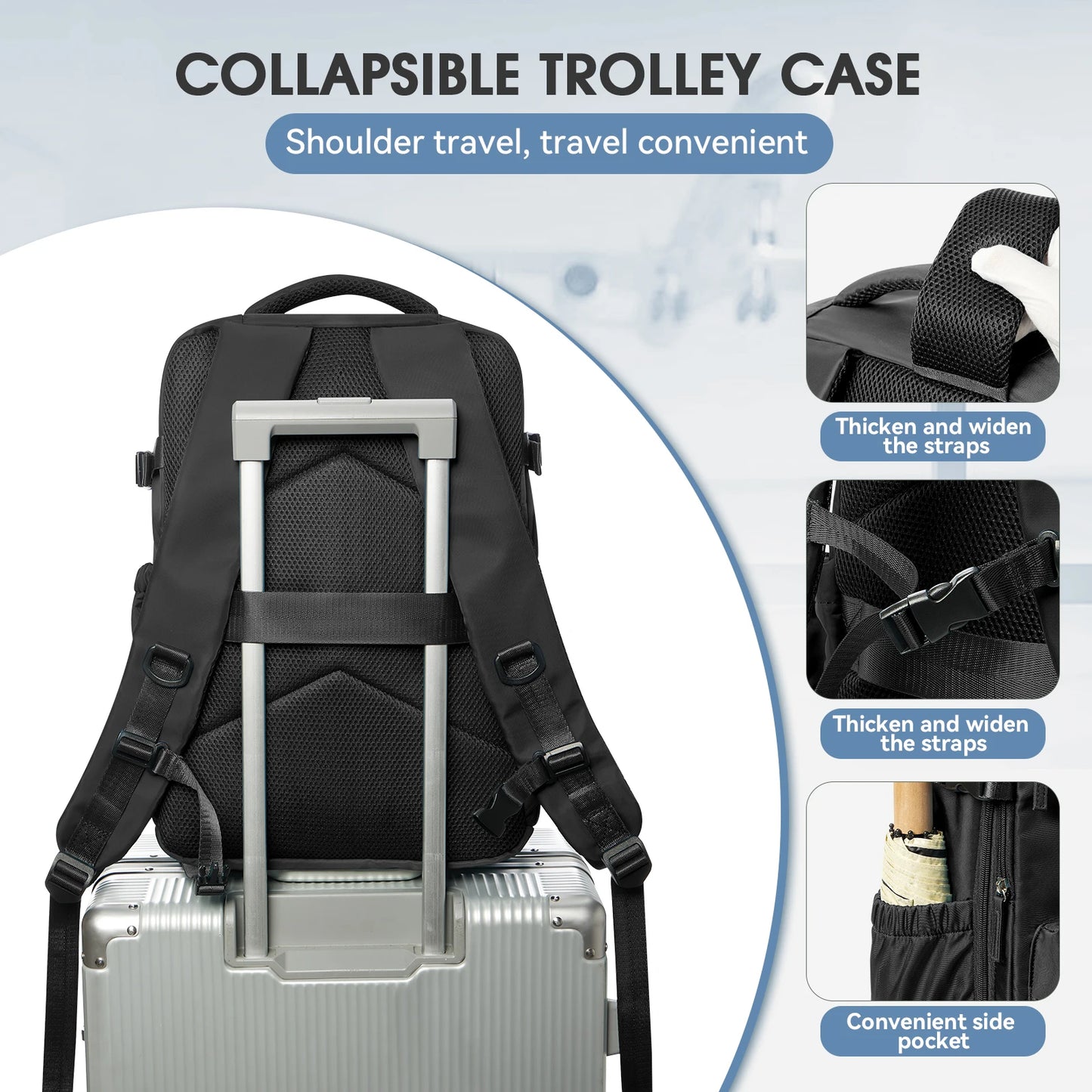 WAYFARISTA Vacuum Travel Backpack